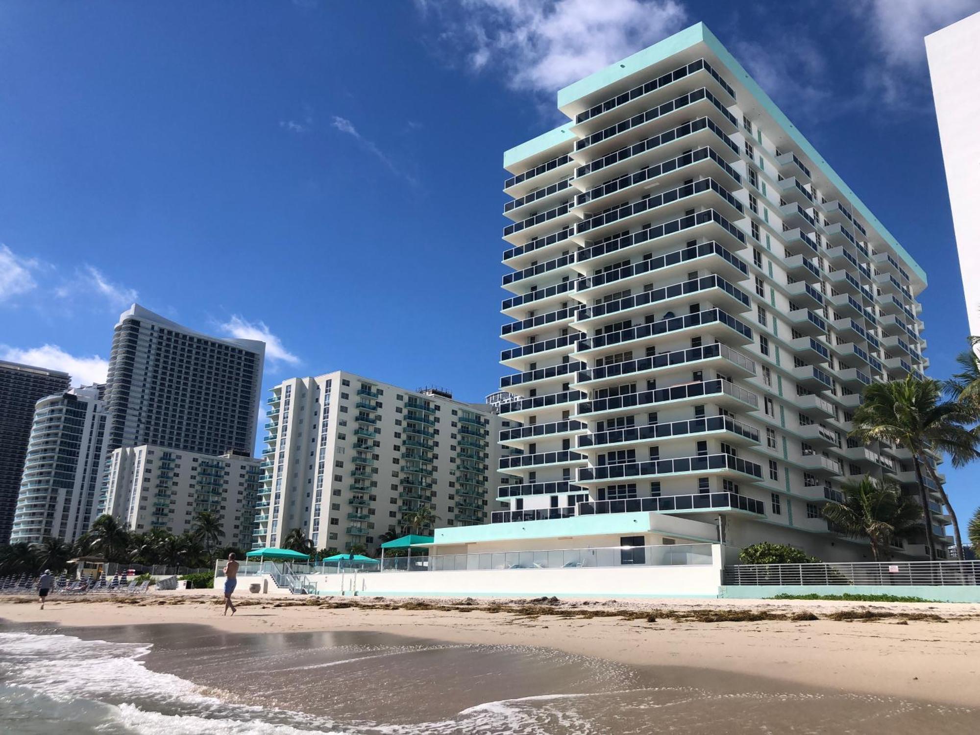 Penthouse Beach Front 1St Line, 2 Bedroom 2 Ba, New Decoration & Furnitures, Unobstructed View Of The Beautiful Atlantic, Free Parking Hollywood Esterno foto